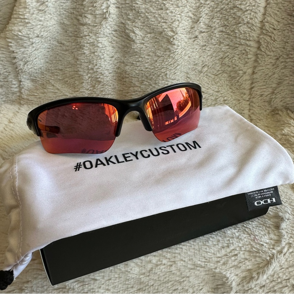Oakley Custom Quarter Jacket Prizm Polarized Sunglasses